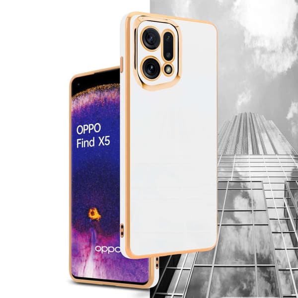 Oppo FIND X5 Fodral Mobilskydd Skal av flexibel TPU-silikon och med kameraskydd