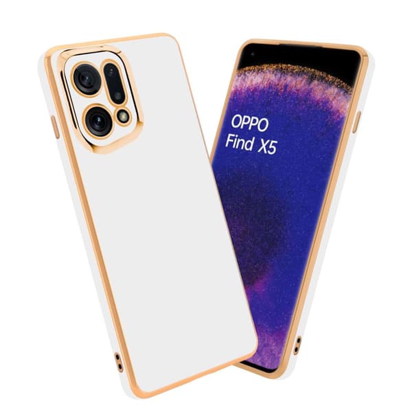 Oppo FIND X5 Fodral Mobilskydd Skal av flexibel TPU-silikon och med kameraskydd