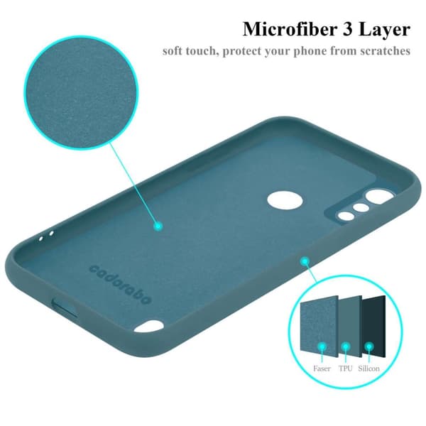 Deksel til Motorola MOTO E6s 2020 Silikondeksel TPU Case Cover