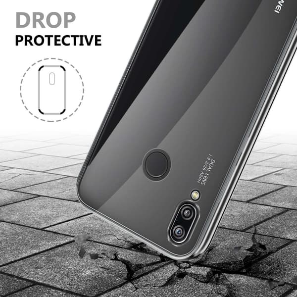 Huawei P20 LITE 2018 / NOVA 3E Fodral Skal 360° Helkroppsskydd Skal på fram och baksidan, skydd runt om med mobilskydd för displayen