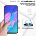 Miniatyrbild 4 av 6: Huawei P40 LITE E Fodral Skal 360° Helkroppsskydd Skal på fram och baksidan, skydd runt om med mobilskydd för displayen