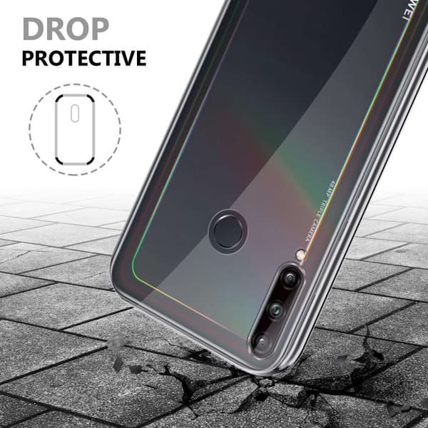 Huawei P40 LITE E Fodral Skal 360° Helkroppsskydd Skal på fram och baksidan, skydd runt om med mobilskydd för displayen