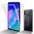 Miniatyrbild 1 av 6: Huawei P40 LITE E Fodral Skal 360° Helkroppsskydd Skal på fram och baksidan, skydd runt om med mobilskydd för displayen