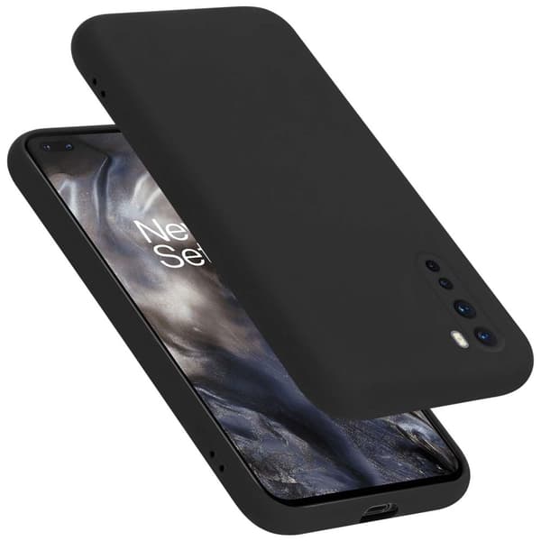 Deksel til OnePlus Nord Silikondeksel TPU Case Cover Svart