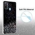 Miniatyrbild 3 av 6: Oppo A53 Skal Fodral Case Cover av flexibelt TPU-silikon med glittrande glitter