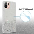 Miniatyrbild 3 av 6: Xiaomi Mi 11 LITE (4G / 5G) / 11 LITE NE Skal Fodral Case Cover av flexibelt TPU-silikon med glittrande glitter