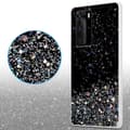 Miniatyrbild 4 av 6: Huawei P40 PRO / P40 PRO+ Skal Fodral Case Cover av flexibelt TPU-silikon med glittrande glitter