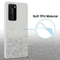 Miniatyrbild 3 av 6: Huawei P40 PRO / P40 PRO+ Skal Fodral Case Cover av flexibelt TPU-silikon med glittrande glitter