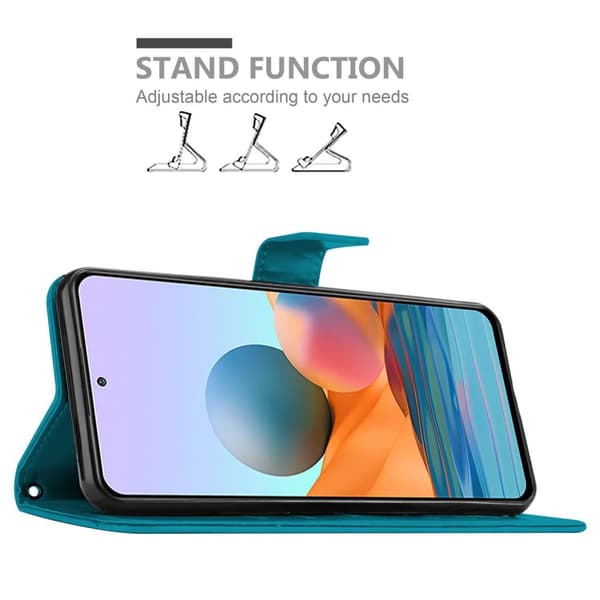 Xiaomi RedMi 9 Pungetui Cover Blomster ()