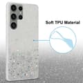 Miniatyrbild 3 av 6: Samsung Galaxy S23 ULTRA Skal Fodral Case Cover av flexibelt TPU-silikon med glittrande glitter