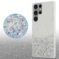 Miniatyrbild 4 av 6: Samsung Galaxy S23 ULTRA Skal Fodral Case Cover av flexibelt TPU-silikon med glittrande glitter