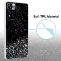 Miniatyrbild 3 av 6: Xiaomi RedMi NOTE 11 PRO+ Skal Fodral Case Cover av flexibelt TPU-silikon med glittrande glitter