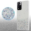 Miniatyrbild 4 av 6: Xiaomi RedMi NOTE 11 PRO+ Skal Fodral Case Cover av flexibelt TPU-silikon med glittrande glitter