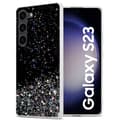 Miniatyrbilde 1 av 6: Deksel til Samsung Galaxy S23 med glitrende glitter