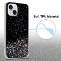 Miniatyrbilde 3 av 6: Deksel til iPhone 15 PLUS med glitrende glitter