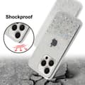 Miniatyrbild 5 av 6: iPhone 15 PRO MAX Skal Fodral Case Cover av flexibelt TPU-silikon med glittrande glitter
