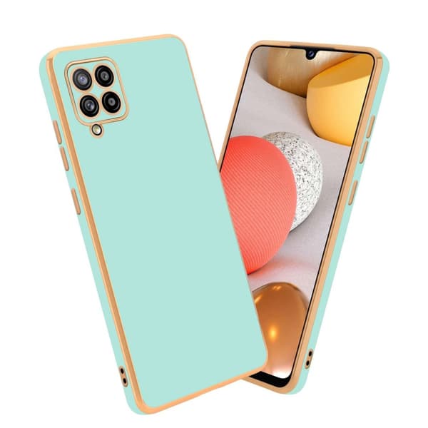 Silikondeksel til Samsung Galaxy A42 5G / M42 5G med kamerabeskyttelse