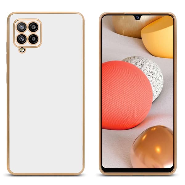 Silikondeksel til Samsung Galaxy A42 5G / M42 5G med kamerabeskyttelse