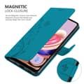 Miniatyrbillede 4 af 7: LG K51S Pungetui Cover Blomster ()