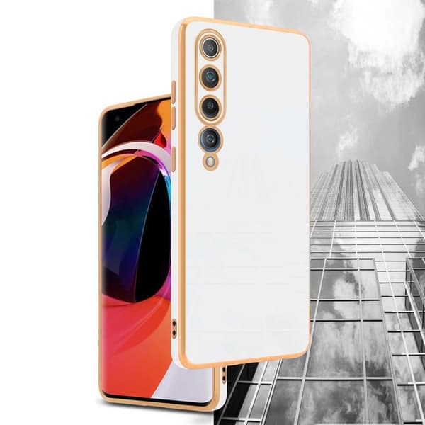 Xiaomi Mi 10 / Mi 10 PRO Fodral Mobilskydd Skal av flexibel TPU-silikon och med kameraskydd