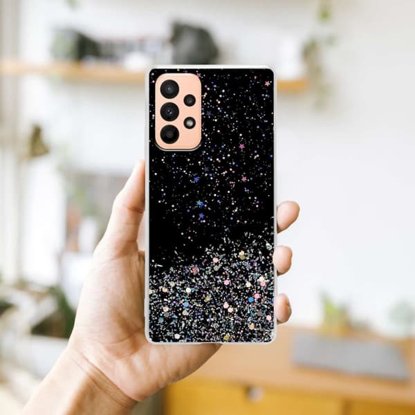 Deksel til Samsung Galaxy A23 4G / 5G med glitrende glitter