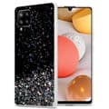 Miniatyrbilde 1 av 6: Deksel til Samsung Galaxy A42 5G / M42 5G med glitrende glitter