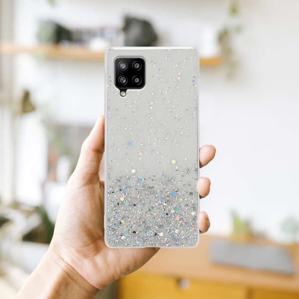 Deksel til Samsung Galaxy A42 5G / M42 5G med glitrende glitter