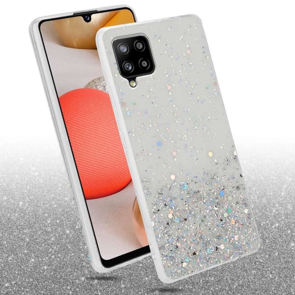 Deksel til Samsung Galaxy A42 5G / M42 5G med glitrende glitter