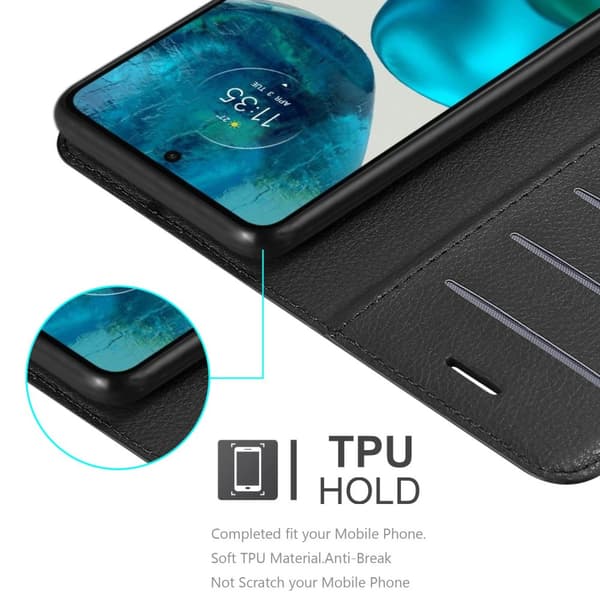 Motorola MOTO G52 4G / G82 5G Plånboksfodral Fodral Skal Case med magnetisk stängning, ståfunktion och kortplats