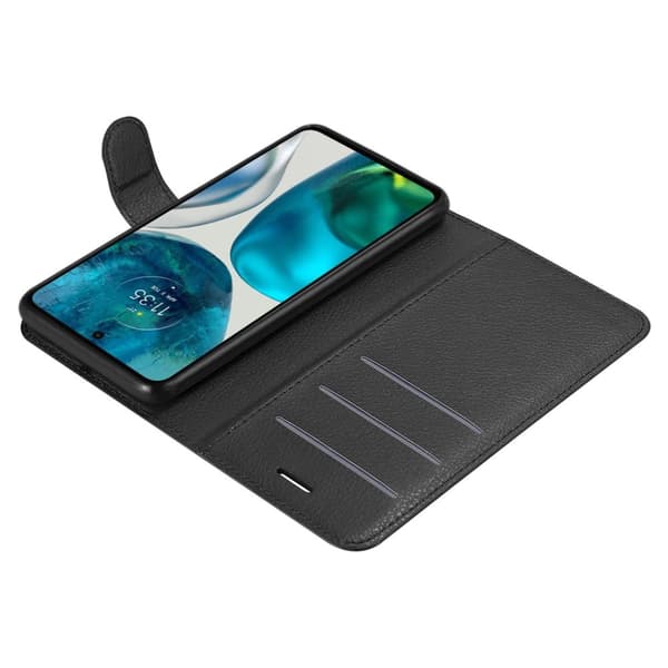 Motorola MOTO G52 4G / G82 5G Plånboksfodral Fodral Skal Case med magnetisk stängning, ståfunktion och kortplats