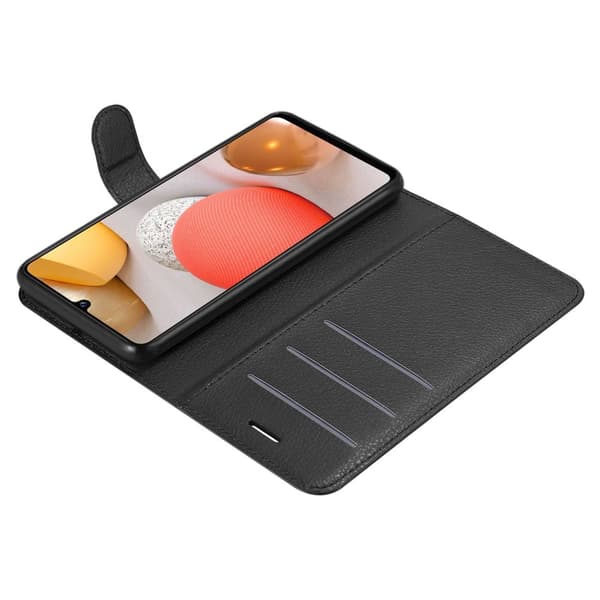 Samsung Galaxy A42 4G Pungetui Cover Case (Sort)