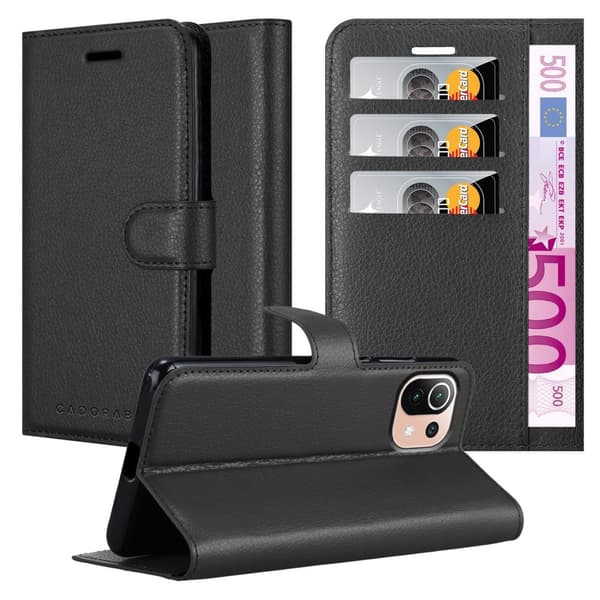Xiaomi Mi 11 LITE (4G / 5G) / 11 LITE NE Plånboksfodral Fodral Skal Case med magnetisk stängning, ståfunktion och kortplats