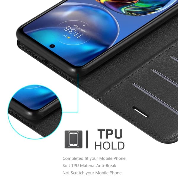 Motorola MOTO E32 4G / E32S Plånboksfodral Fodral Skal Case med magnetisk stängning, ståfunktion och kortplats