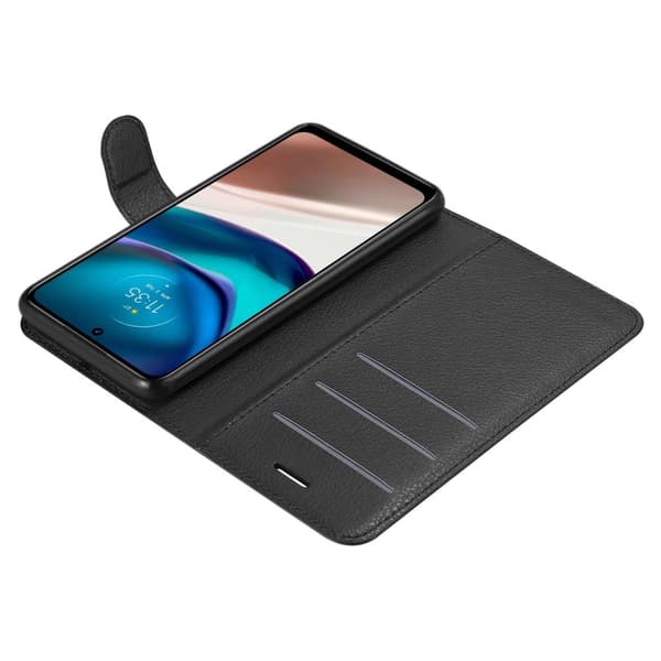 Motorola MOTO G42 Plånboksfodral Fodral Skal Case med magnetisk stängning, ståfunktion och kortplats