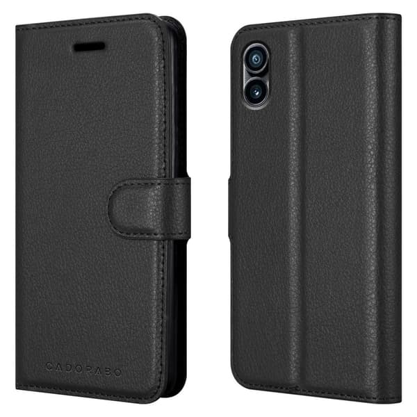 Deksel til Nothing Phone (1) Lommebokdeksel med magnetisk lukking, stativfunksjon og kortlomme