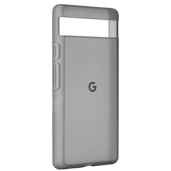 Fodral för Google Pixel 6a Rigid Ultrathin Original Google Black Translucent