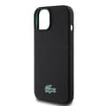 Miniatyrbillede 6 af 8: Lacoste iPhone 15 Plus Cover Croc Logo MagSafe Sort