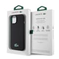 Miniatyrbillede 8 af 8: Lacoste iPhone 15 Plus Cover Croc Logo MagSafe Sort
