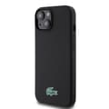 Miniatyrbillede 2 af 8: Lacoste iPhone 15 Plus Cover Croc Logo MagSafe Sort