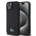 Miniatyrbillede 1 af 8: Lacoste iPhone 15 Plus Cover Croc Logo MagSafe Sort