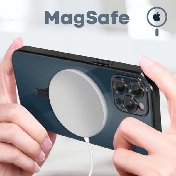 MagSafe iPhone 12 Pro Fodral Svart Magsafe Fodral