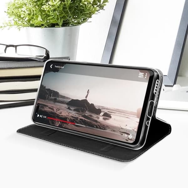 Honor Magic4 Pro Dux Ducis Fodral - Korthållare Video Support - Svart