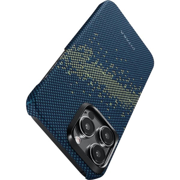 Pitaka iPhone 15 Pro Max Cover StarPeak MagEZ Case 4 Milky Way Galaxy