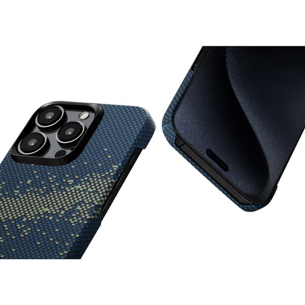 Pitaka iPhone 15 Pro Max Cover StarPeak MagEZ Case 4 Milky Way Galaxy