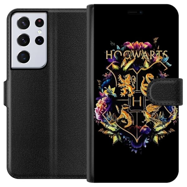 Samsung Galaxy S21 Ultra 5G Lompakkokotelo Harry Potter - Hogwarts