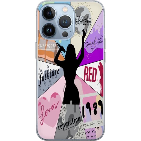 Apple iPhone 13 Pro Läpinäkyvä kuori Taylor Swift