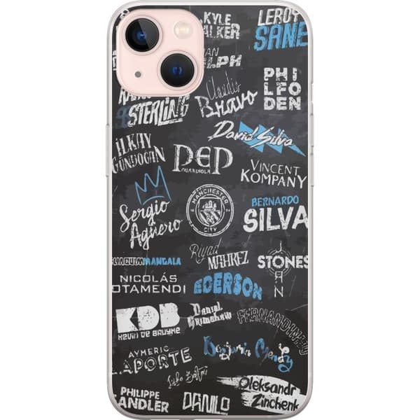 Apple iPhone 13 Gjennomsiktig deksel Manchester City Tropp