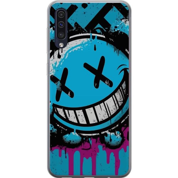 Samsung Galaxy A50 Gennemsigtig cover Glædelig