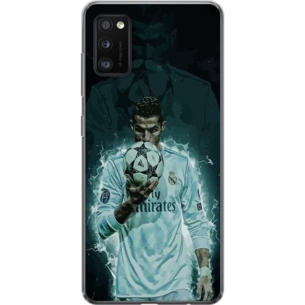 Samsung Galaxy A41 Läpinäkyvä kuori Ronaldo