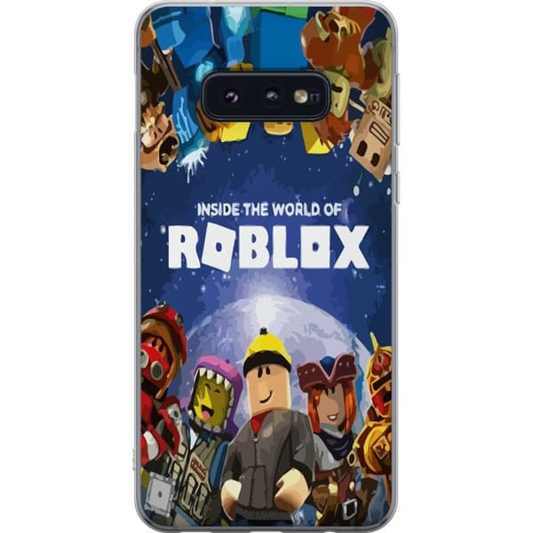 Samsung Galaxy S10e Läpinäkyvä kuori Roblox